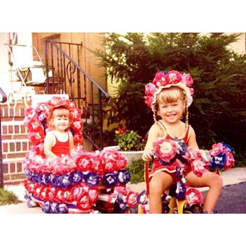 <p>Kelly Ripa has beeng getting festive for the Fourth for many years. “Happy Fourth of July!!!! May your trike match your wagon and your hat match your bathing suit. Circa 1974. #fourthofjuly,” she posted. (Photo: <a rel="nofollow noopener" href="https://www.instagram.com/p/BWICzzIj2nZ/" target="_blank" data-ylk="slk:Kelly Ripa via Instagram;elm:context_link;itc:0;sec:content-canvas" class="link ">Kelly Ripa via Instagram</a>)<br><br></p>