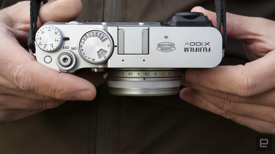 Fujifilm X100V compact fixed-lens camera