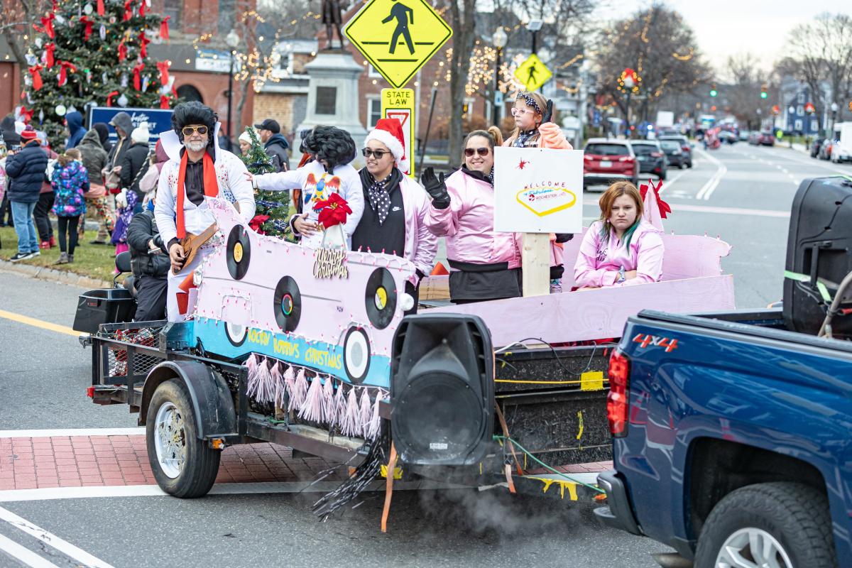 Rochester Holiday Parade rocks and rolls