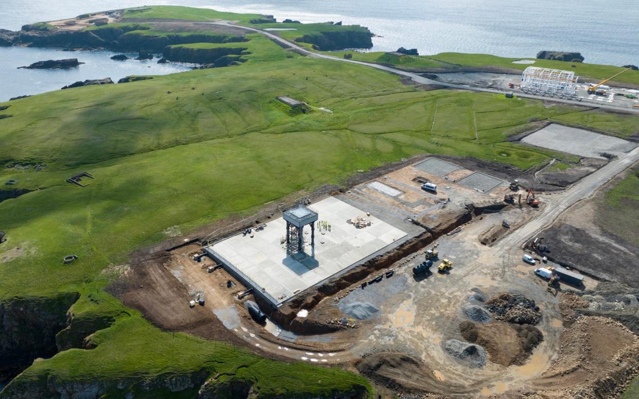 SaxaVord Spaceport on the island of Unst