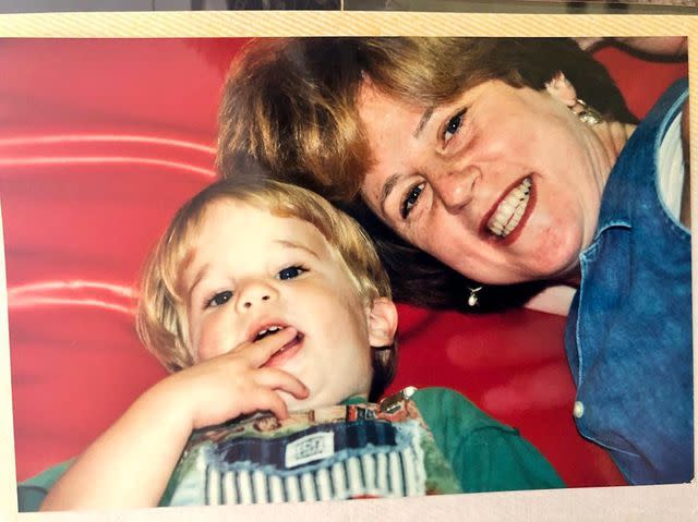 <p>Ben Platt Instagram</p> Ben Platt and his mom Julie Platt.