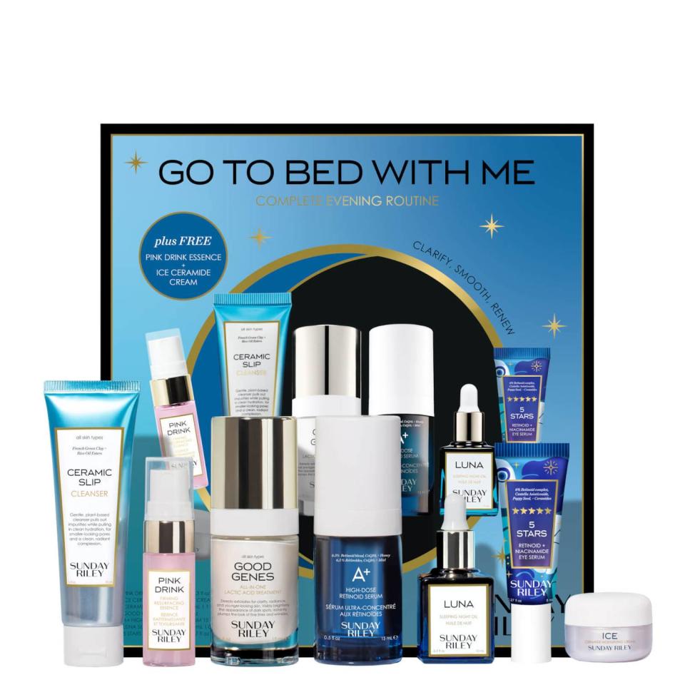 <p><a href="https://go.redirectingat.com?id=74968X1596630&url=https%3A%2F%2Fwww.dermstore.com%2Fsunday-riley-go-to-bed-with-me-complete-evening-anti-aging-routine%2F13708655.html&sref=https%3A%2F%2Fwww.cosmopolitan.com%2Fstyle-beauty%2Fbeauty%2Fg43966278%2Fdermstore-summer-sale-2023%2F" rel="nofollow noopener" target="_blank" data-ylk="slk:Shop Now;elm:context_link;itc:0;sec:content-canvas" class="link ">Shop Now</a></p><p>Go To Bed With Me Complete Evening Anti-Aging Routine</p><p>$74.40</p><p>dermstore.com</p>