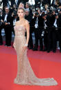 <p>No es la primera vez que nuestra protagonista presume de estilo en la alfombra roja. En el pasado Festival de Cannes, por ejemplo, brilló en la <em>premiere</em> de ‘Les filles du soleil’ (2018) con un vestido de Roberto Cavalli. (Foto: Gtres). </p>