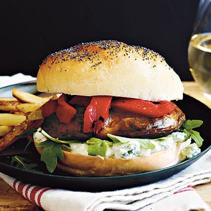 Portobello Cheeseburgers