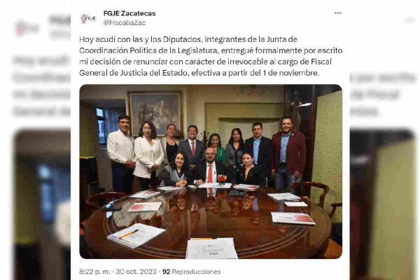 renuncia fiscal zacatecas