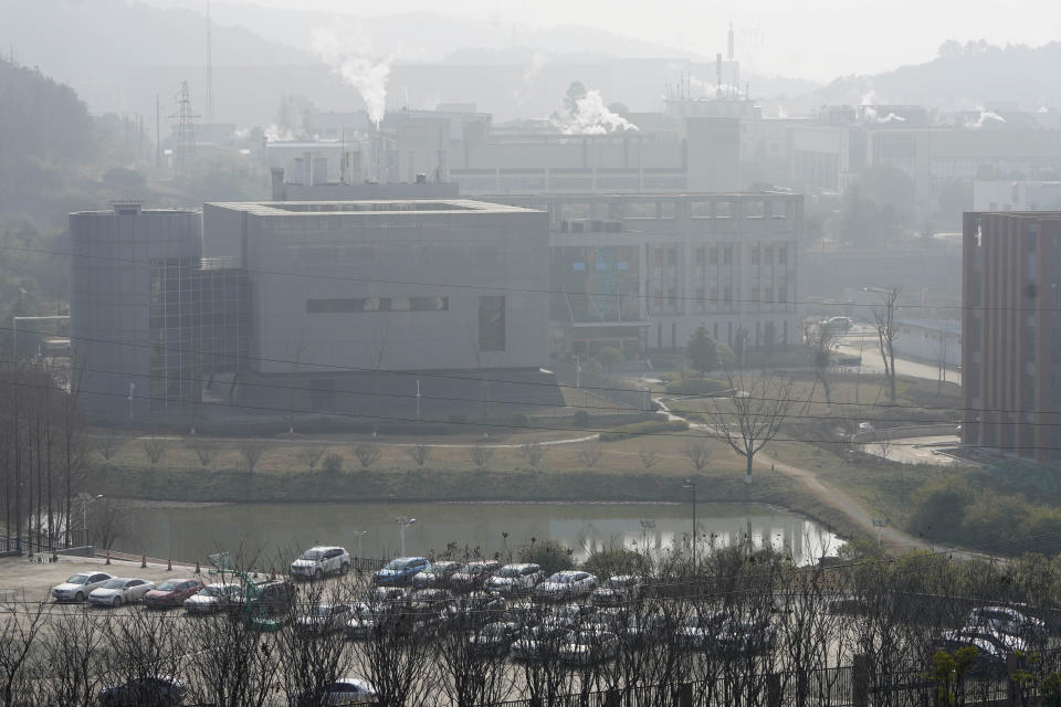 FILE - A view of the P4 lab inside the Wuhan Institute of Virology is seen after a visit by the World Health Organization team in Wuhan in China's Hubei province on Feb. 3, 2021. The House voted unanimously Friday, March 10, 2023, to declassify U.S. intelligence information about the origins of COVID-19. The order to declassify focused on intelligence related to China’s Wuhan Institute of Virology, citing “potential links” between the research that was done there and the outbreak of COVID-19, which the WHO declared a pandemic in March 2020. (AP Photo/Ng Han Guan, File)