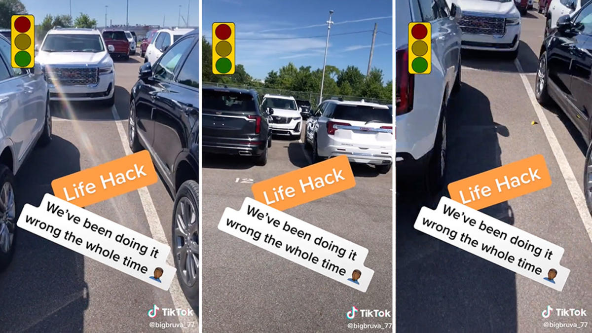 TikTok video hack shows unique car parking trick that shows how we