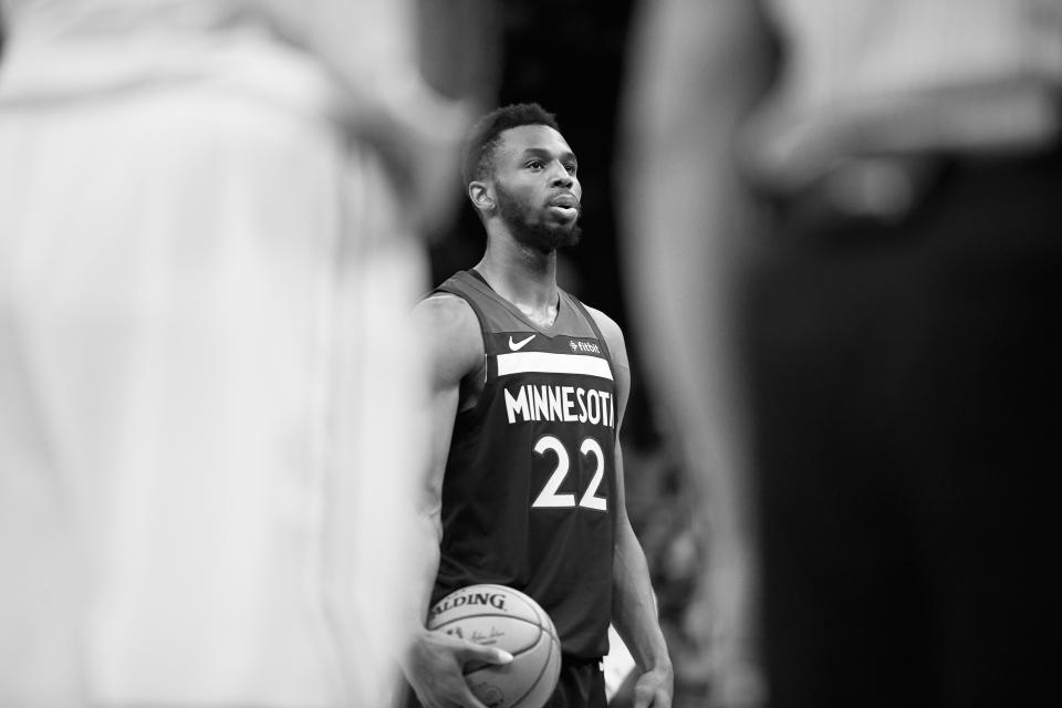 Andrew Wiggins is seeing the game in a whole new light. (Hannah Foslien/Getty Images)