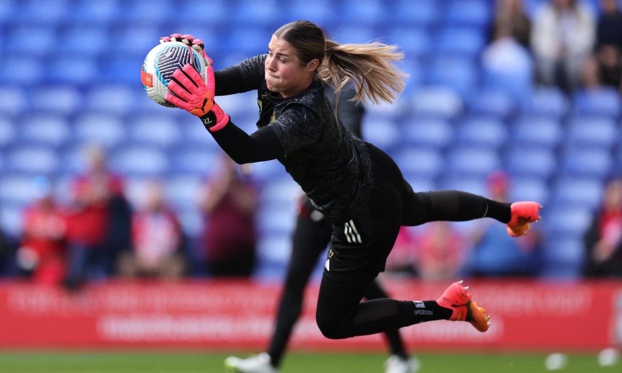 <span>Mary Earps joined Manchester United in 2019</span><span>Photograph: Jan Kruger/The FA/Getty Images</span>