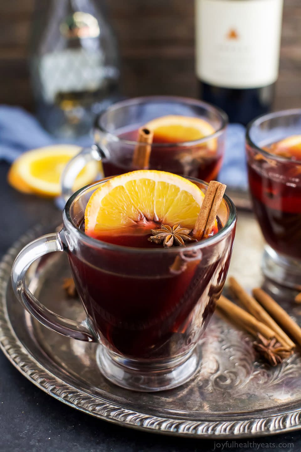 Holiday Spiced Mulled Wine