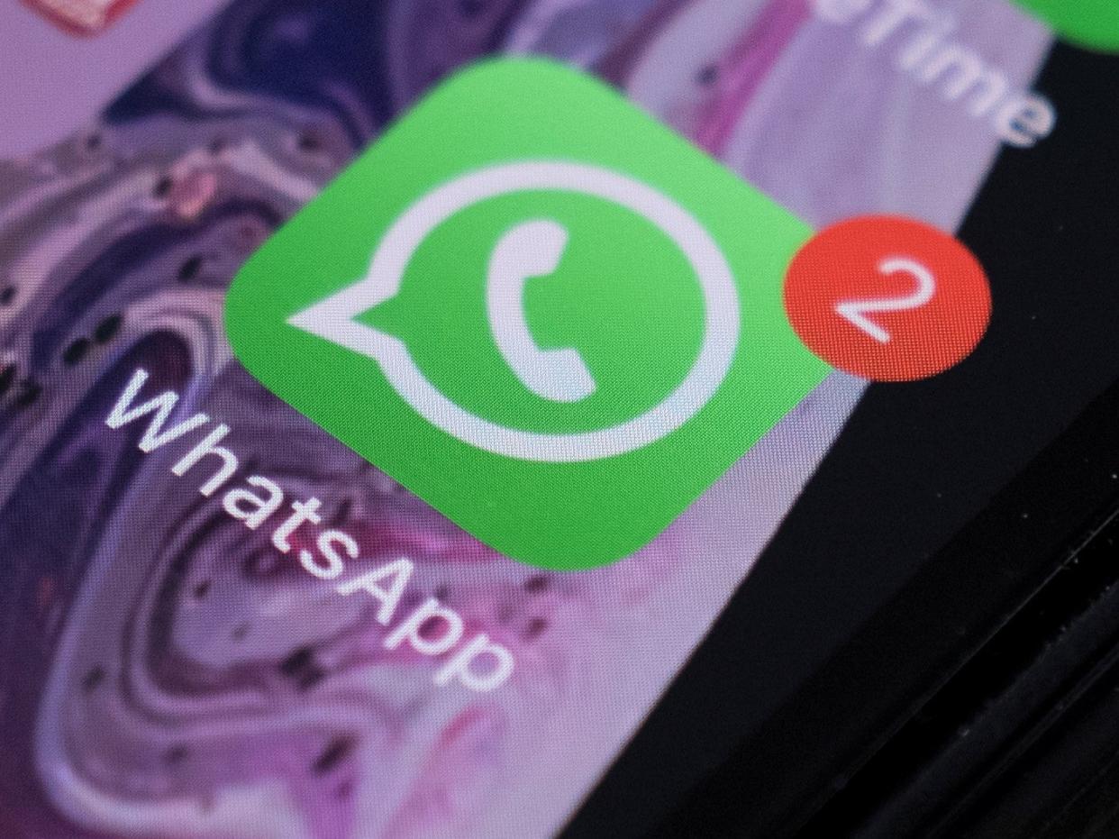 WhatsApp afirma que la actualización de su nueva política de privacidad es una práctica estándar en su industria (Getty Images)