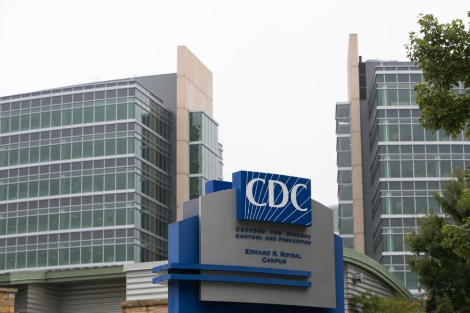 Exterior of the Center for Disease Control (CDC) headquarters is seen on October 13, 2014 in Atlanta, Georgia. Frieden urged hospitals to watch for patients with Ebola symptoms who have traveled from the tree Ebola stricken African countries. (Photo by Jessica McGowan/Getty Images)