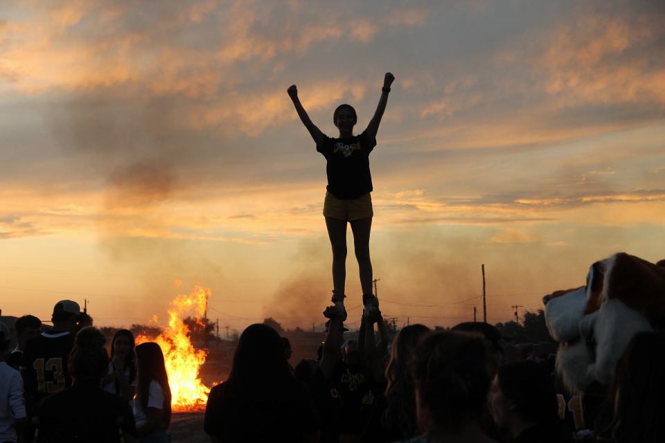 Alamogordo High School celebrated its 2019 Homecoming with a bonfire Sept. 5.