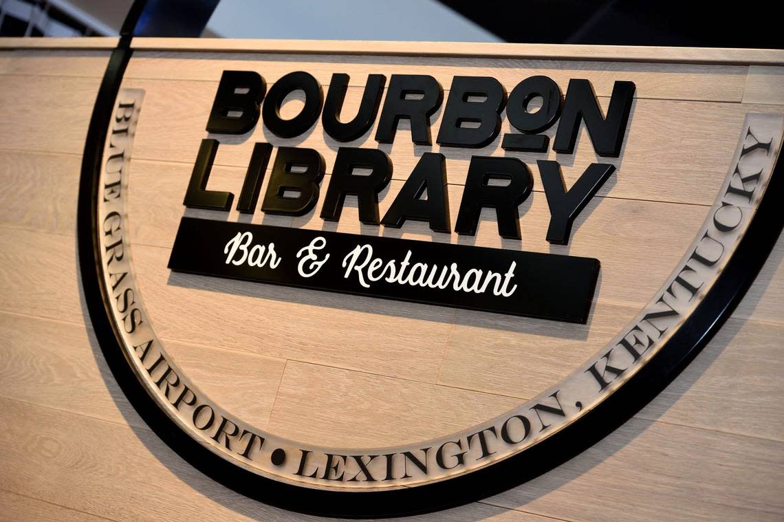 Blue Grass Airport opened the new Bourbon Library Bar and Restaurant on May 26, 2021. Blue Grass Airport