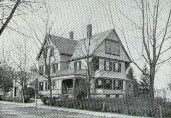 The John F. Montgomery home at 19 White St. in Taunton, pictured in 1899.