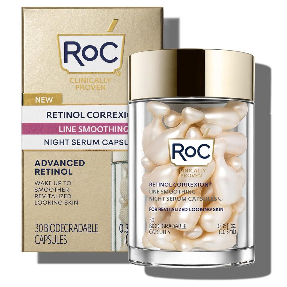 RoC Retinol Correxion Smoothing Capsules Fades Lines & Wrinkles