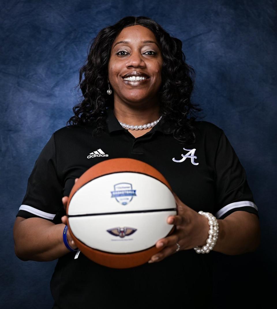 Arcadia coach LaKinya Curry is the 2024 Shreveport Times All-Area Coach of the Year after directing the Lady Hornets to an LHSAA state title.
