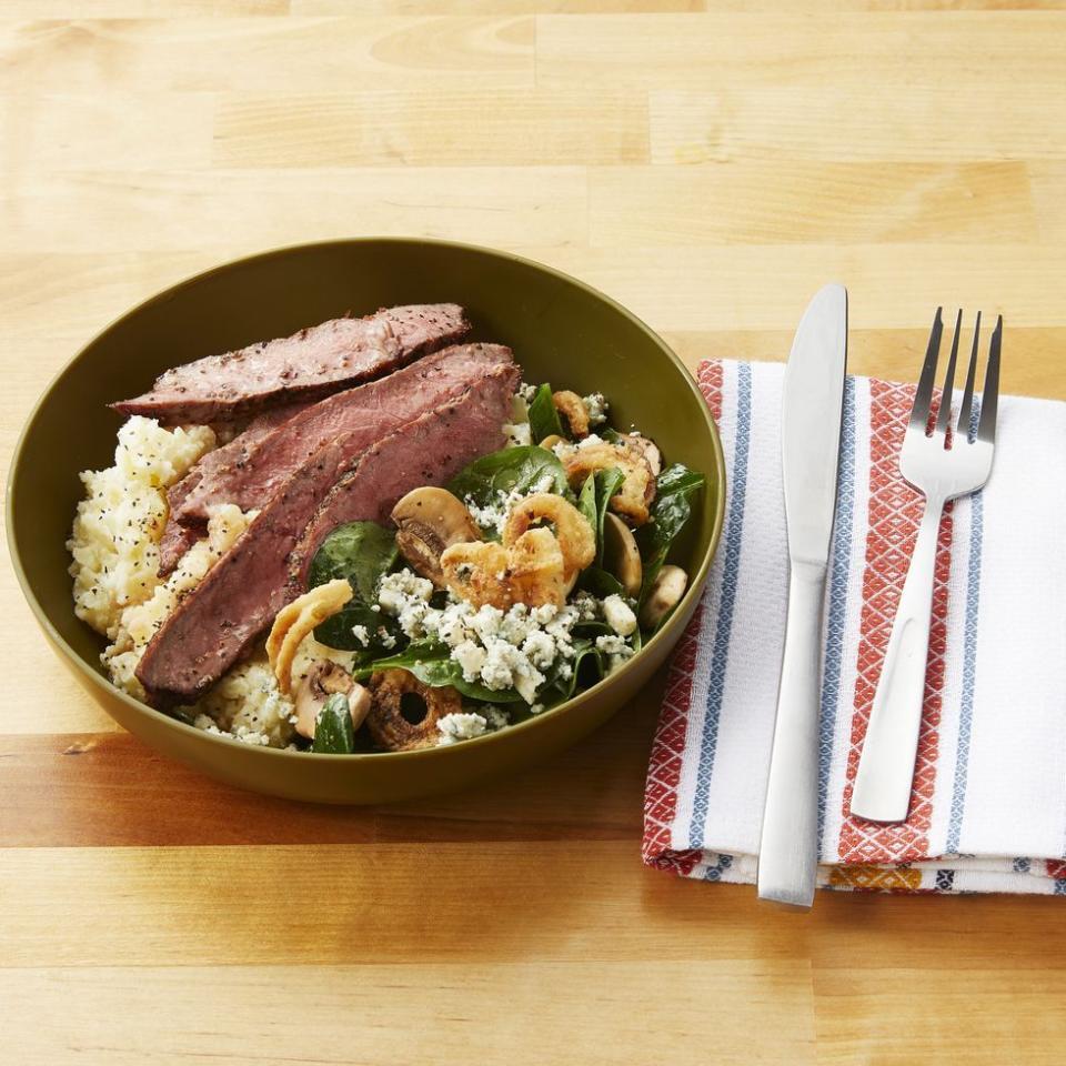 Steak Mashed Potato Bowls