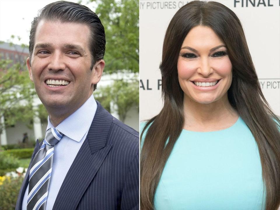 Donald Trump Jr. and Kimberly Guilfoyle