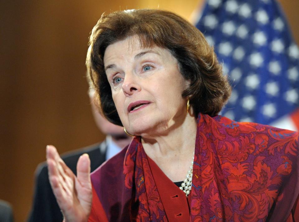 Senator Dianne Feinstein was remebered for her LGBTQ advocacy, efforts to investigate torture, and legacy as a boundary-breaking female politician (AP2011)
