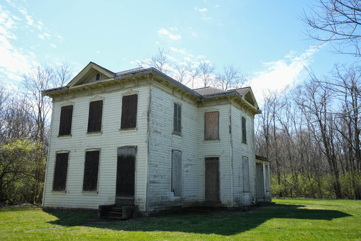 A 1871 farmhouse in Four Mile Creek Park was set to be demolished.