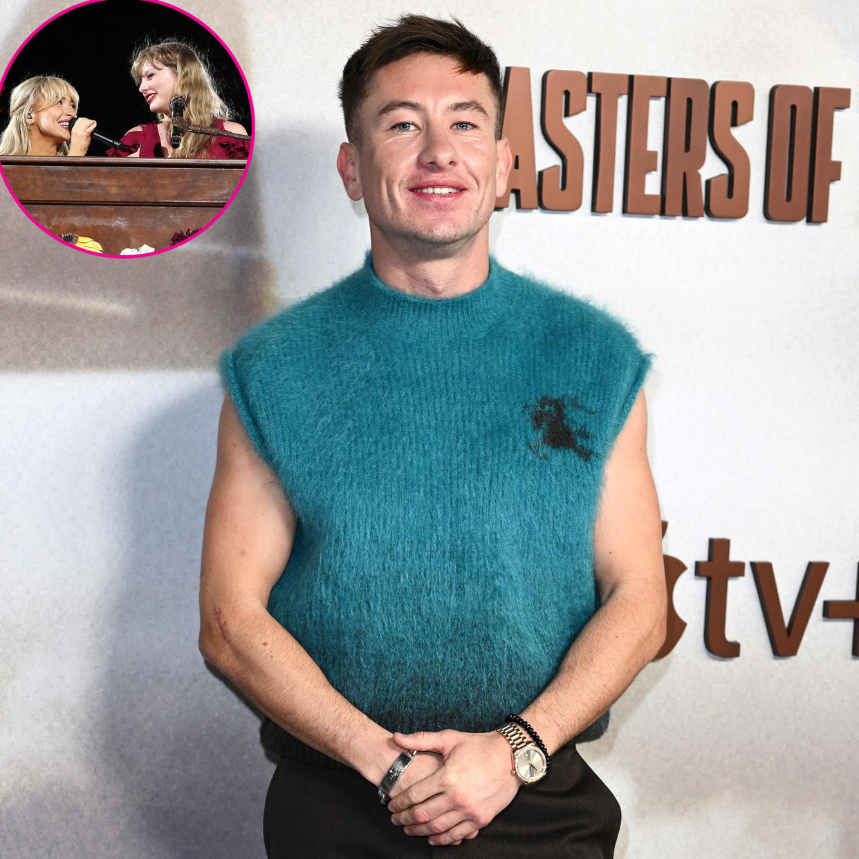 Barry Keoghan’s Reaction to Sabrina Carpenter's Duet With Taylor Swift Further Fuels Romance Rumors