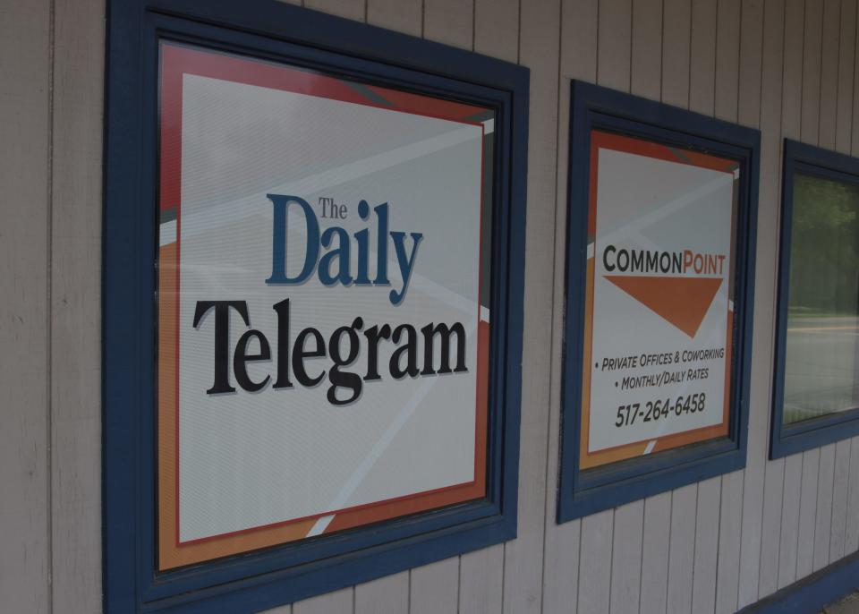 A Daily Telegram customer service representative will be at the Telegram's new office from 9 a.m. to 4 p.m. Mondays and Fridays. The office is inside the CommonPoint co-working office at 247 S. Main St. in Adrian.