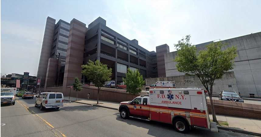 伍德霍爾醫療中心（Woodhull Medical Center）。（圖／Google Map）