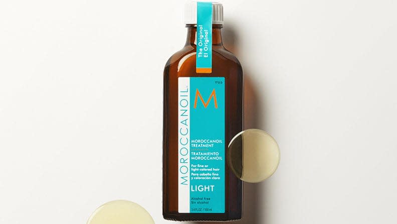 Moroccan oil can help provide hydration and nourishment to dry hair.