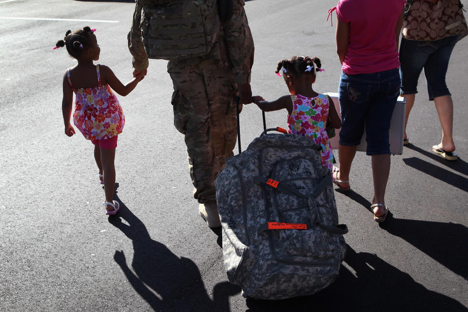 1st Brigade Combat Team Soldiers Return Home After Afghanistan Deployment