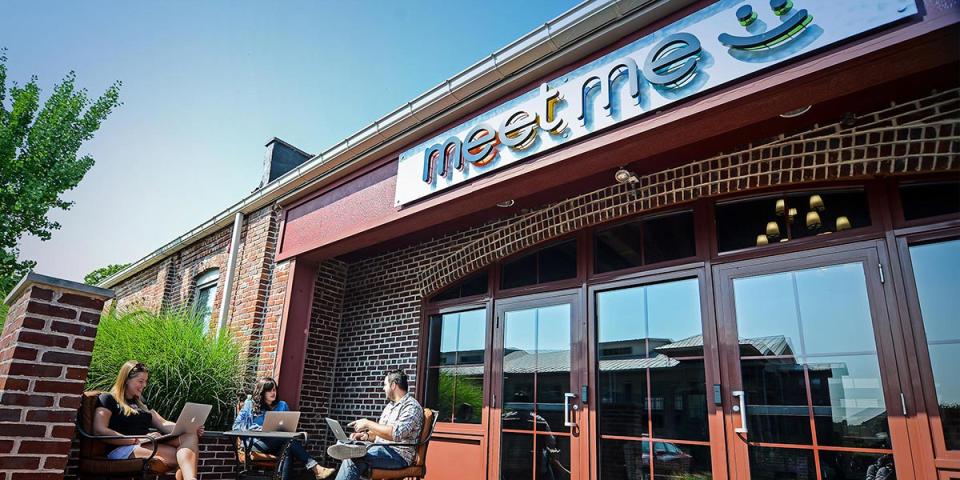 Exterior shot of MeetMe's offices.