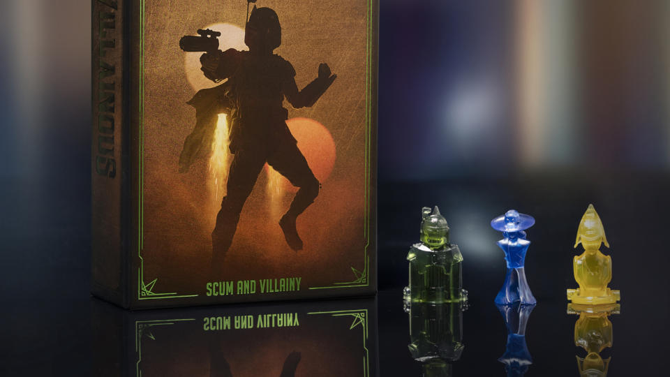 Star Wars Villainous: Scum and Villainy movers and components