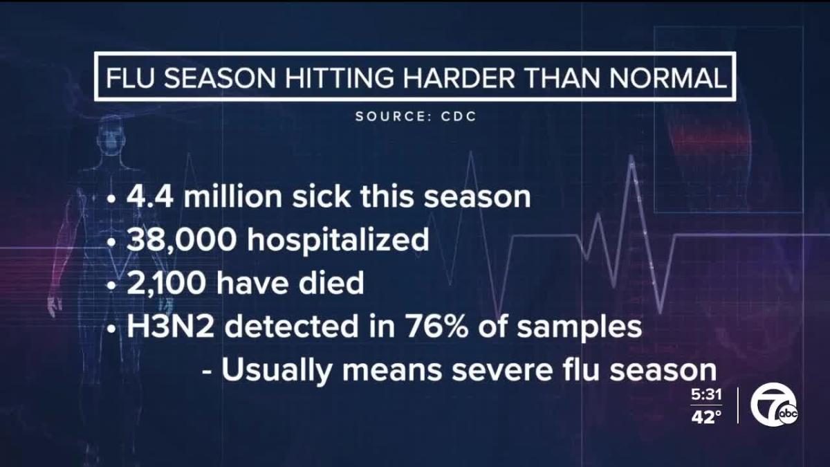 Flu variant H3N2 hitting kids, seniors harder than other strains amid