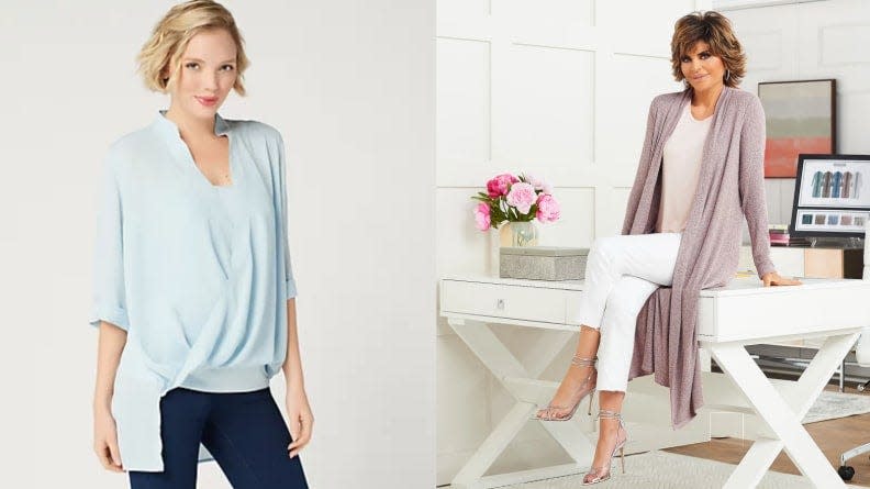 Rinna's California chic apparel is only available at QVC.