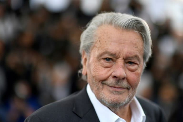 Delon has been in poor health since he suffered a stroke in 2019 (CHRISTOPHE SIMON)