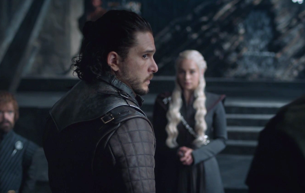 We need to talk about the fact that Jon Snow is embarrassed to tell Dany he DIED on “Game of Thrones”