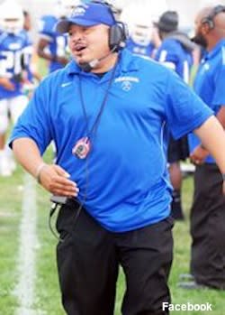 Ingleside Morningside football coach Sheron Butler