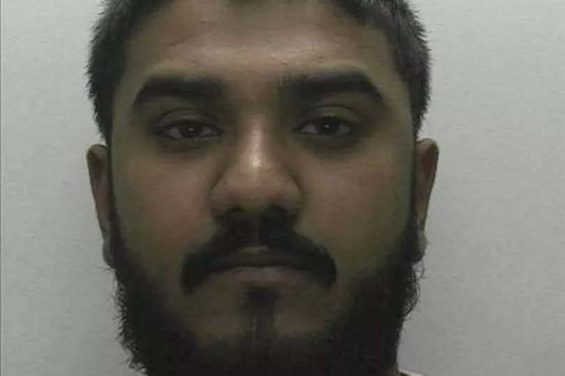 Mathuusan Kirupakaran - jailed for using an imitation firearm to threaten others in Plymouth city centre