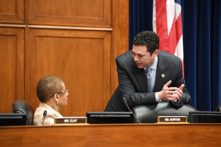 Eleanor Holmes Norton and Jason Chaffetz