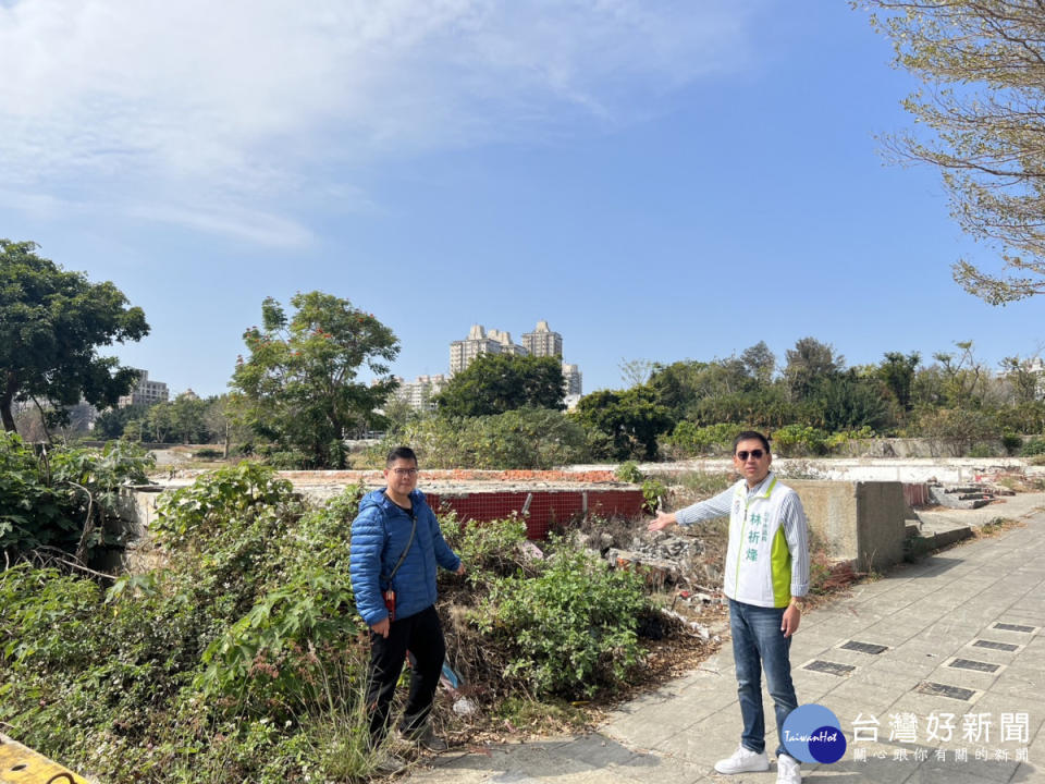 中科購物廣場因糾紛變廢墟，林祈烽議員與里長呼籲市府與台糖積極處理