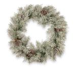 <p>potterybarn.com</p><p><strong>$99.00</strong></p><p>This snowy mountain–inspired wreath will stand out on a door during the day and glow at night. Also available as a garland. </p>