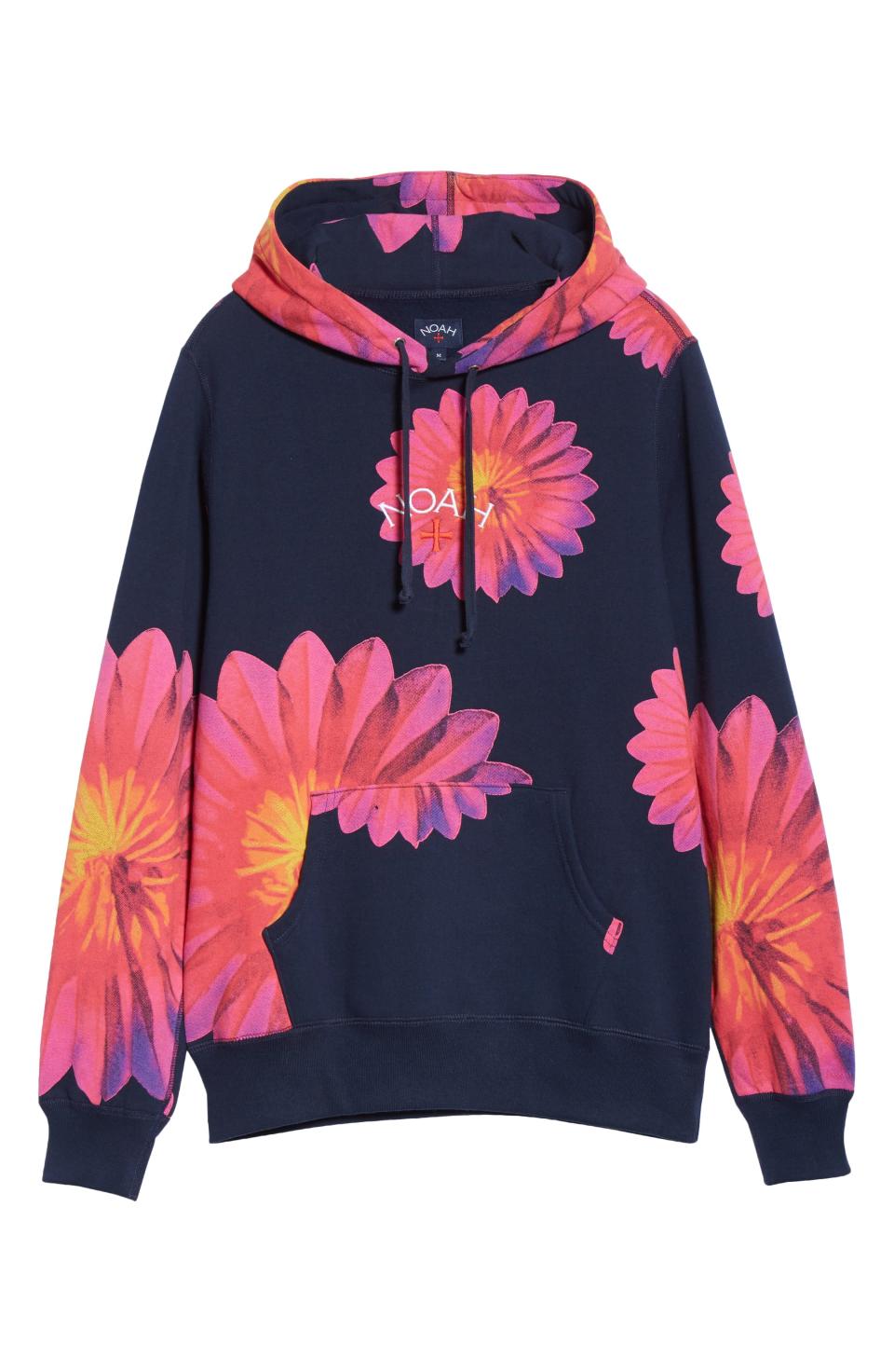 B-52s Floral Cotton Hoodie