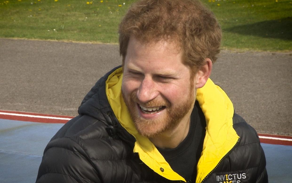 Prince Harry interview on Forces TV - PA