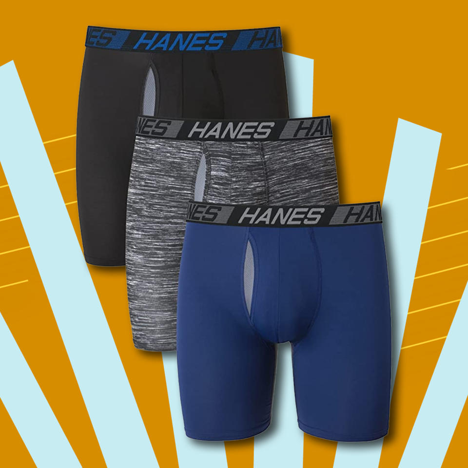 best men's underwear — Hanes Sport Men’s X-Temp Boxer Brief