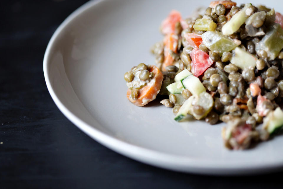 Smoked Lentil Salad