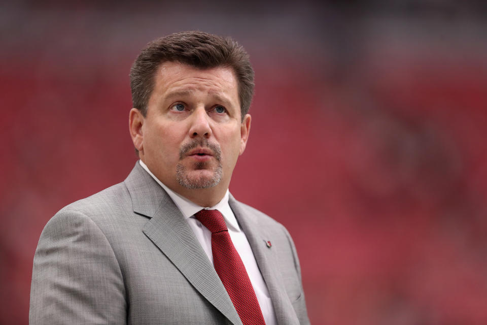 Michael Bidwill is the president of the Arizona Cardinals and son of majority owner Bill Bidwill. (Getty)