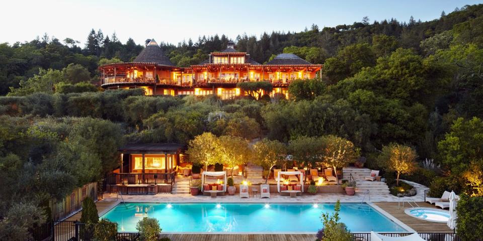 3) Auberge du Soleil - Napa Valley, California