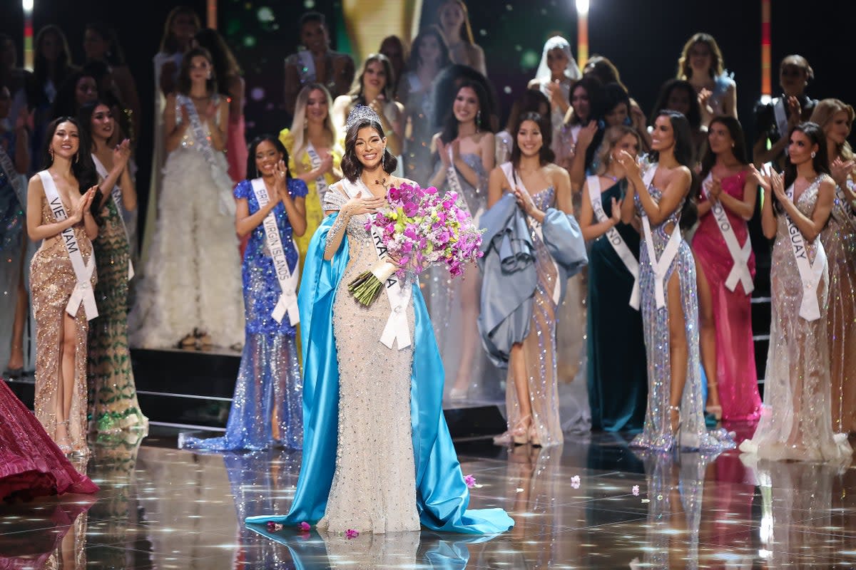 Miss Nicaragua  Sheynnis Palacios is crowned as Miss Universe 2023 (Getty Images)