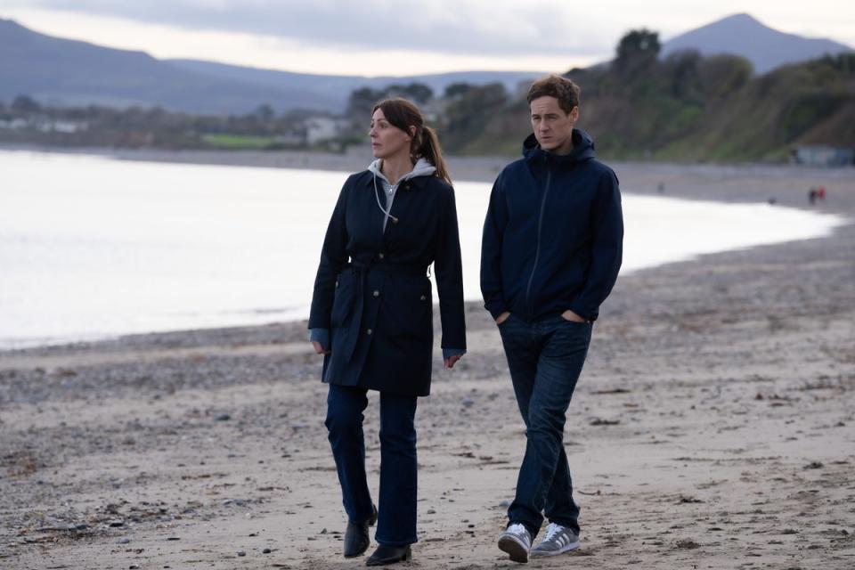 Suranne Jones and Andrew Knott in Maryland (ITV)