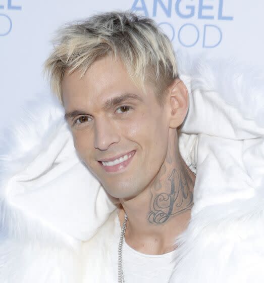 LOS ANGELES, CA - AUGUST 19: Singer/songwriter Aaron Carter attends Project Angel Food&#39;s 2017 Angel Awards on August 19, 2017 in Los Angeles, California. (Photo by Alison Buck/Getty Images for Project Angel Food)